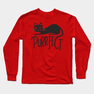 Purrfect Long Sleeve T-Shirt